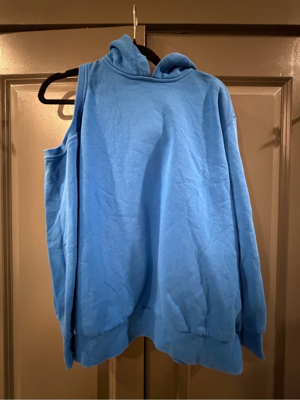 Cozy Blue Women's Hooded Sweatshirt